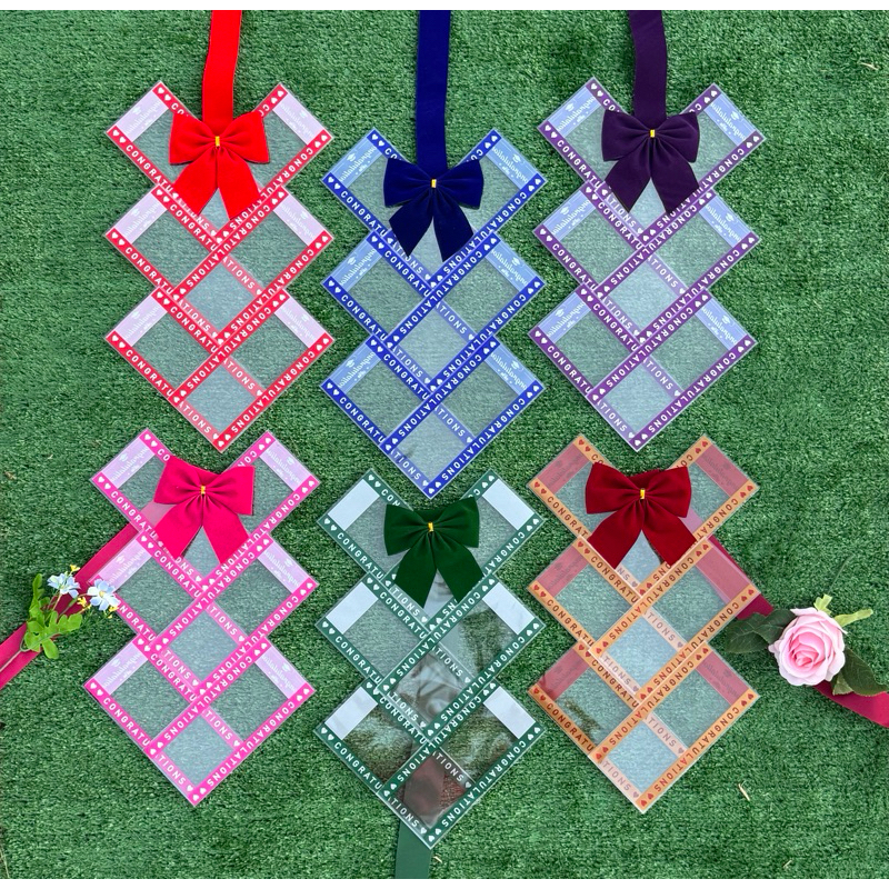 พวงมาลัยใส่ธนบัตร พวงมาลัยใส่เงินหัวใจ