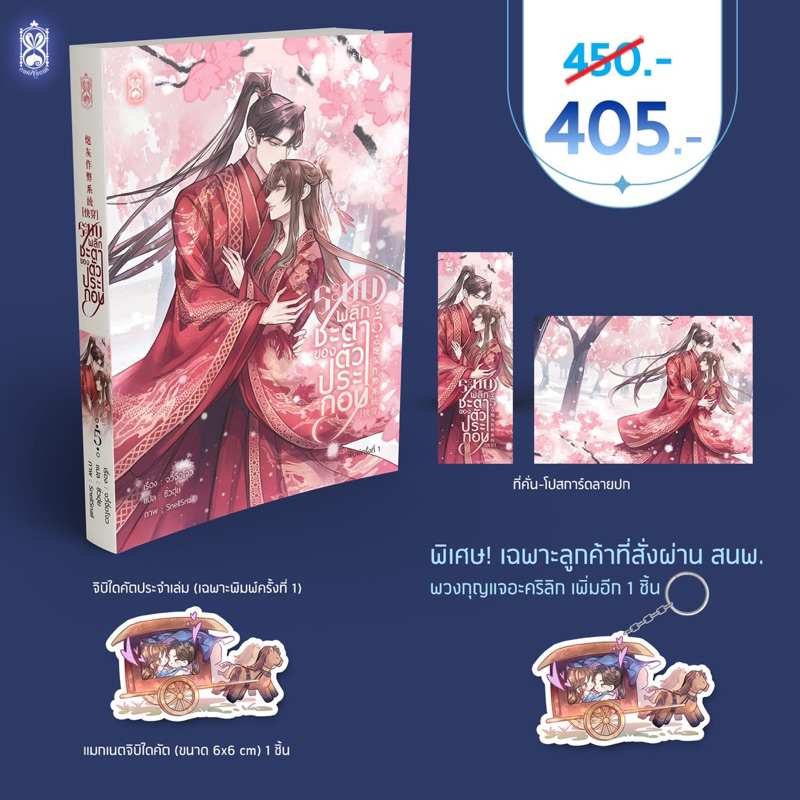 [ปิดรับออเดอร์ใหม่] Pre-order : Narikasaii ระบบพลิกชะตาของตัวประกอบ เล่ม 5 / เล่ม 5 Box