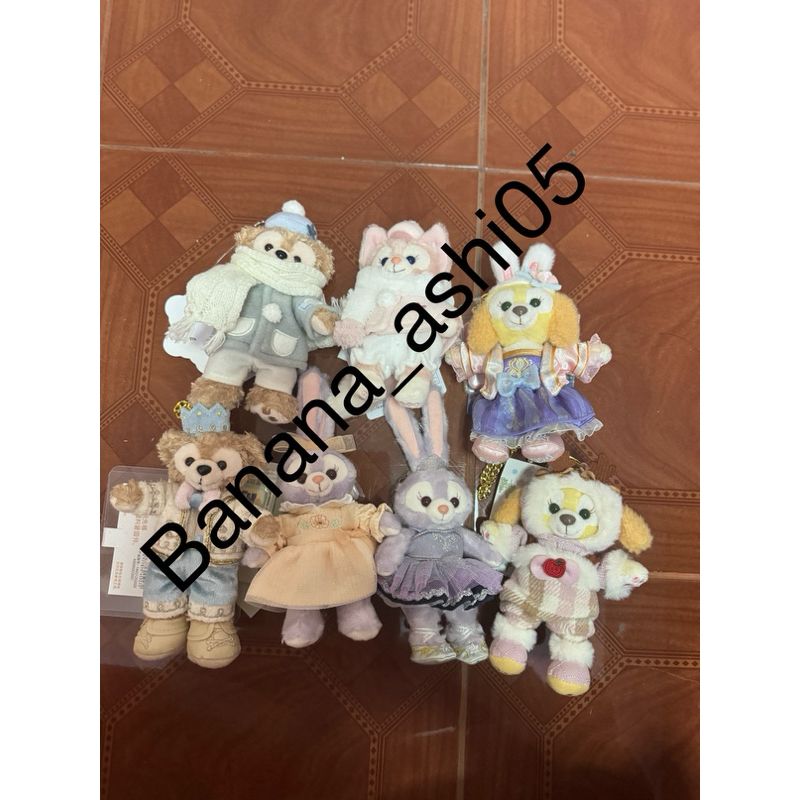 {พร้อมส่ง} พวงกุญแจDuffyandfriends ของแท้ มือ1 ทุกชิ้น (ซื้อแล้วไม่รับคืนทุกกรณีค่ะ) Linabell stellalou
