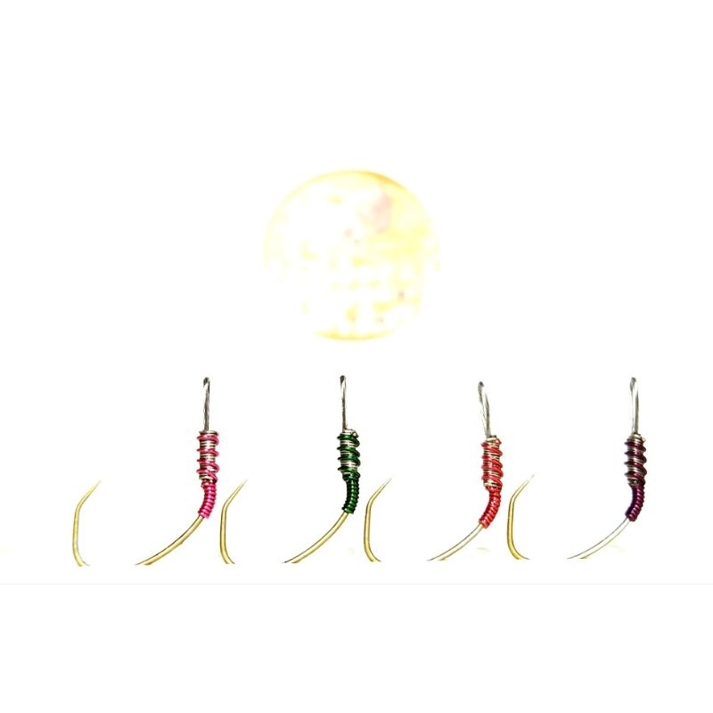 ตัวเบ็ดตกกุ้ง "Megahooks" ตัวเบ็ดยี่ห้อ Owner ทรงเล็บเหยี่ยว เบอร์ 9