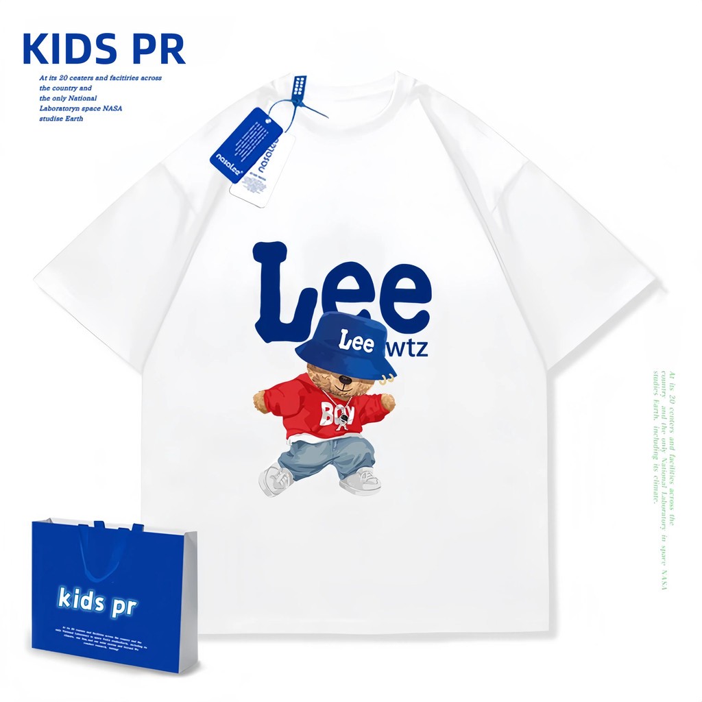 (ส่งมอบตลอด 24 ชั่วโมง)2024 สินค้าใหม่! เสื้อยืดแขนสั้นสำหรับเด็ก สบายและนุ่ม ผ้าฝ้ายแท้ 100%