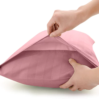 AMARI ปลอกหมอน Pillowcase 19 x 29 นิ้ว (48 x 74 cm) Rose Pink
