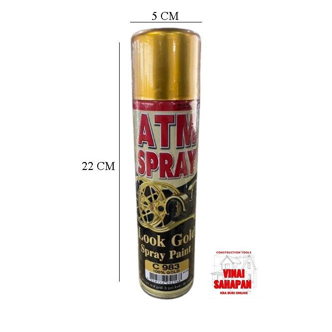 สีสเปรย์สีทอง ATM C-983 แท้ 100 %