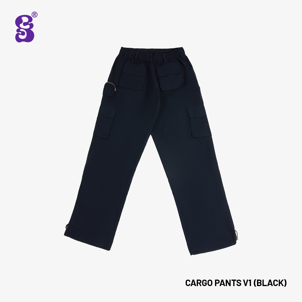 AKFS - CARGO PANTS V1 (BLACK)