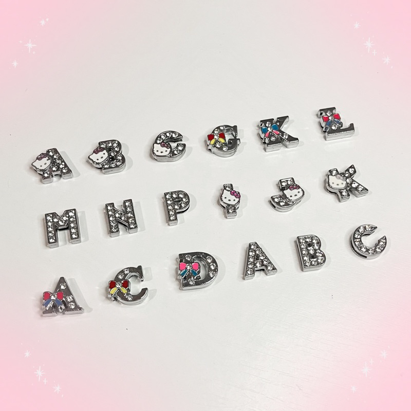 #3/1 *พร้อมส่ง* รวมจี้ตัวอักษร *อ่านรายละเอียดก่อนสั่ง*