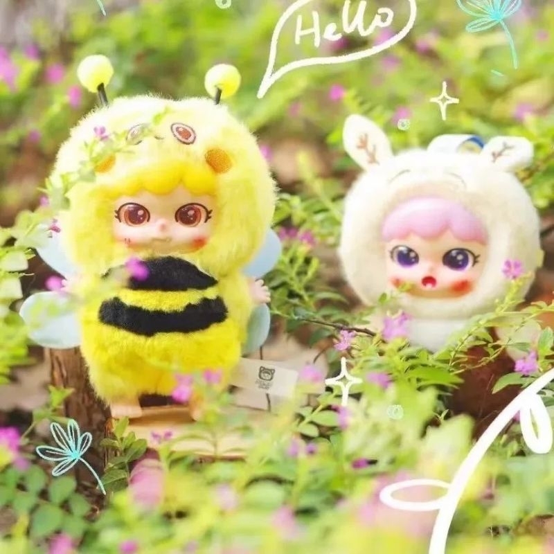 1 จุ่ม​ Baby Three​ joymiya​ the bug ตุ๊กตา​พวงกุญแจ​