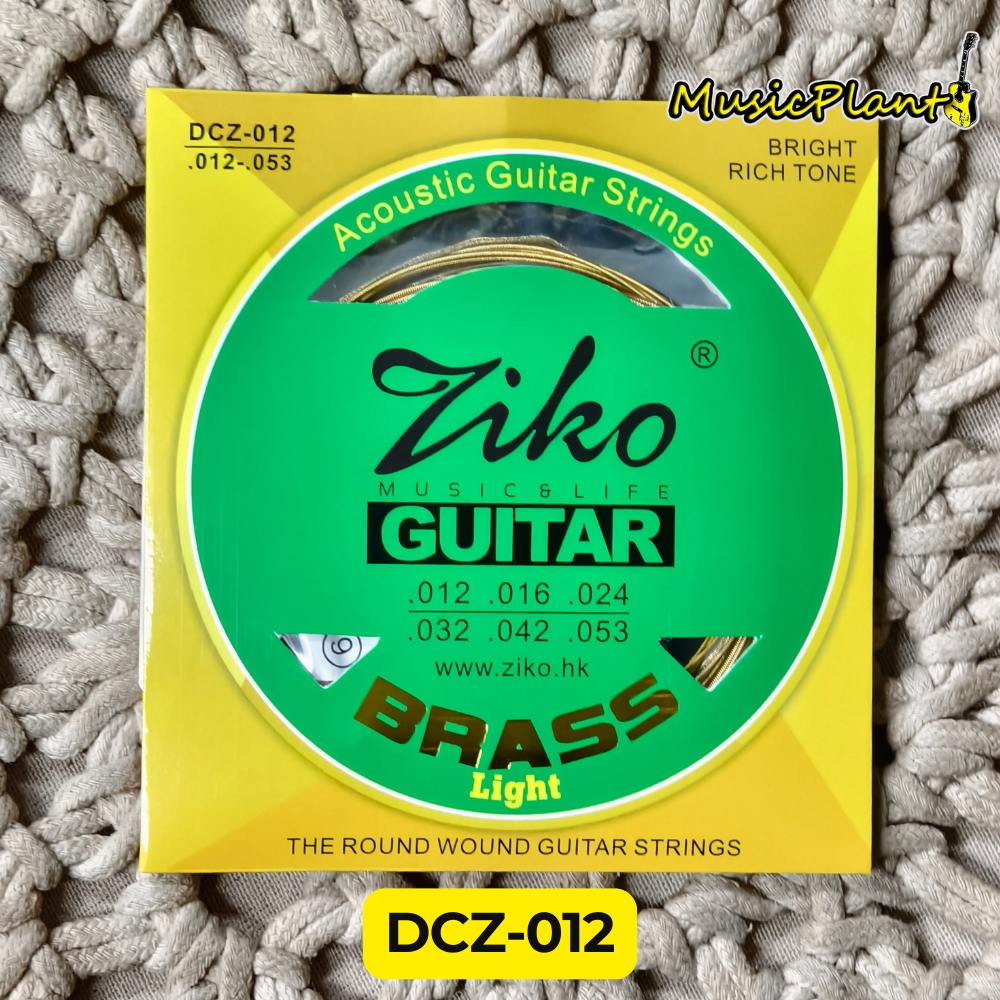 Ziko สายกีตาร์โปร่ง เล่นง่าย ไม่เจ็บนิ้ว Acoustic Guitar String รุ่น DCZ-010 - รูปที่ 5