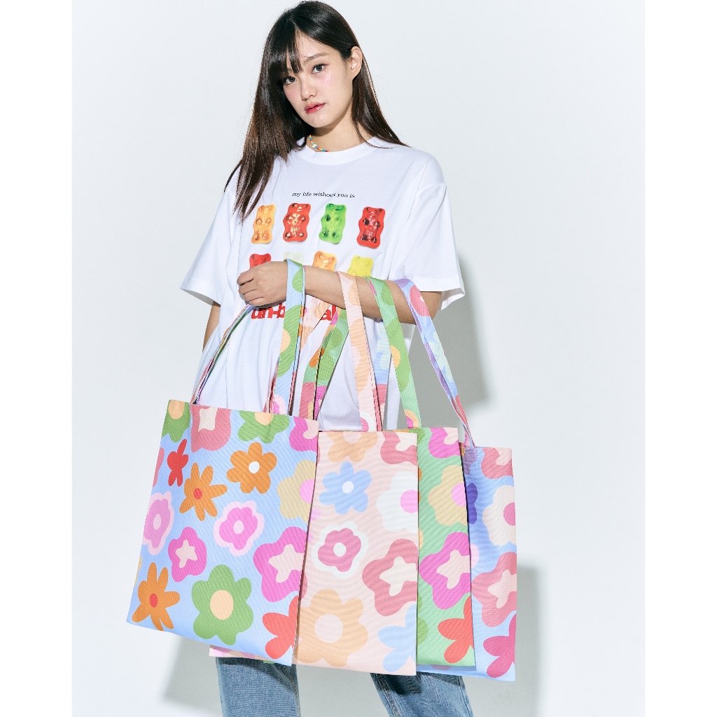 NEW vibes.brandd ♡ Cosmos vase vibes tote series ♡ กระเป๋าผ้า vibes