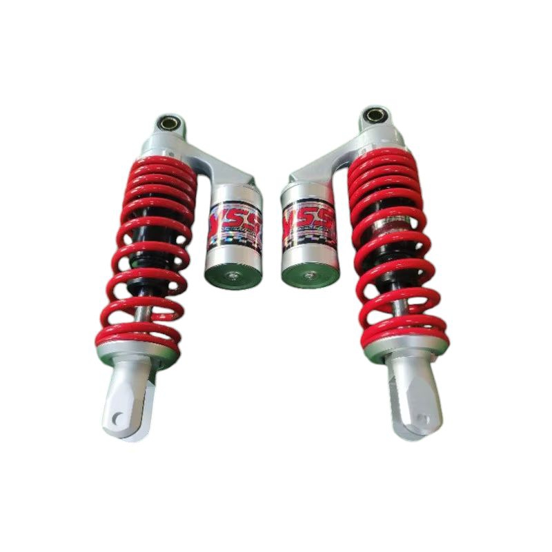 โช๊คหลัง โช๊คแก๊ส PCX นูโว  310 mm สปริงแดงกระปุกเทา งานไทย