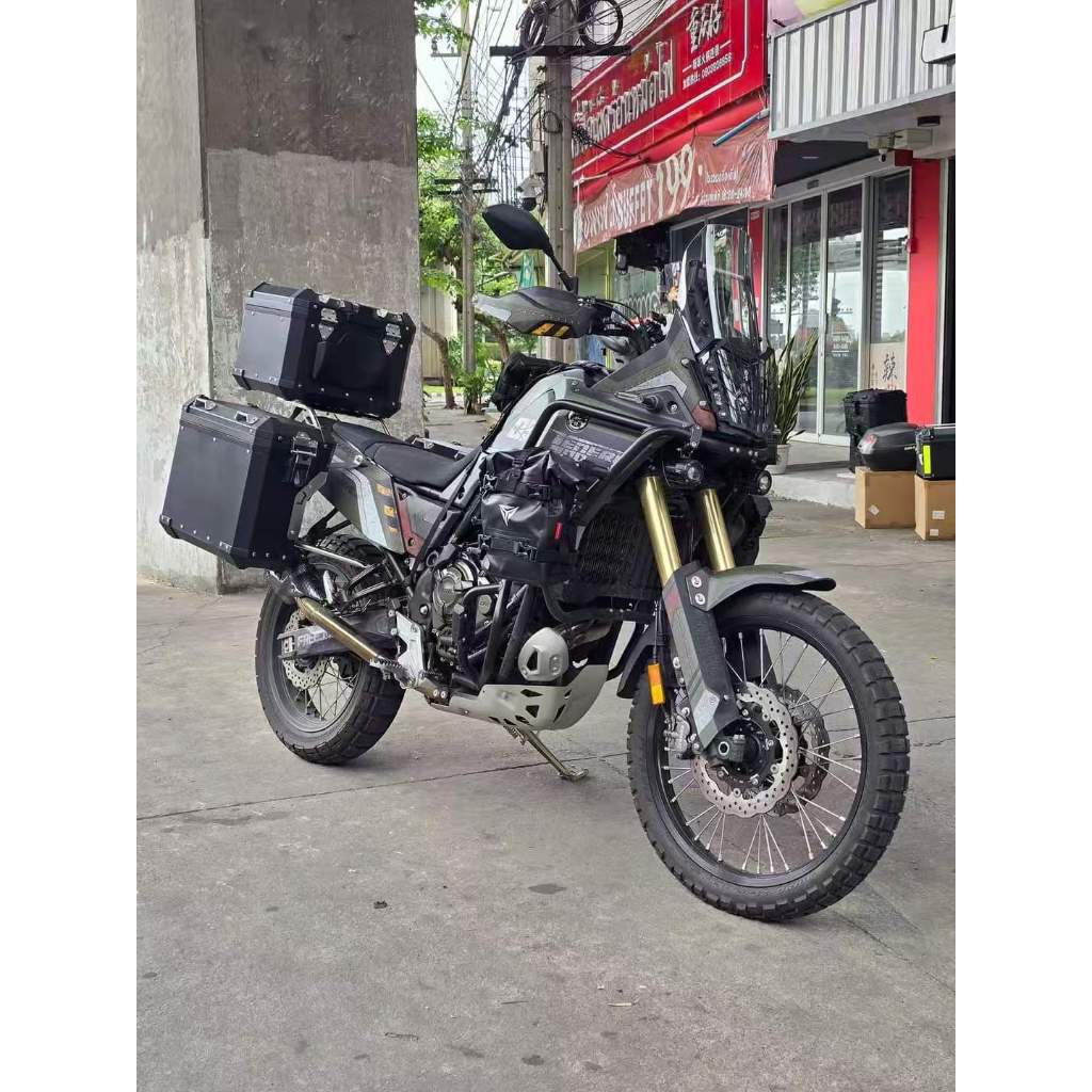 YAMAHA TENERE700 ปิ๊บBOXADV ปิ๊บข้างT700 กล่องข้างT700 ปิ๊บT700 ปิ๊บหลังT700 กล่องหลังT700 แคชบาร์T7
