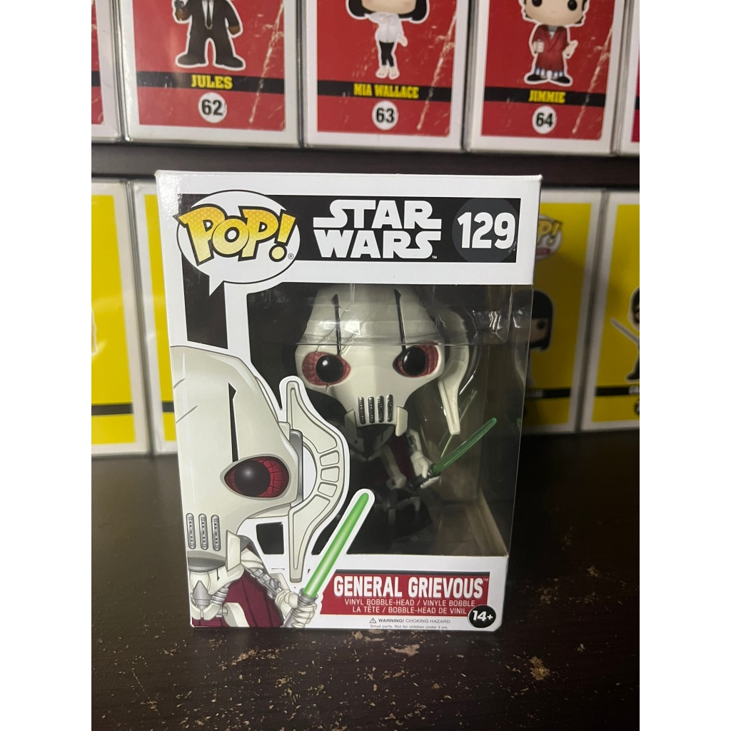 ฟิกเกอร์ Funko Pop #129 General Grievous ภาพยนตร์ Star Wars งานเก่าเลิกผลิตแล้ว