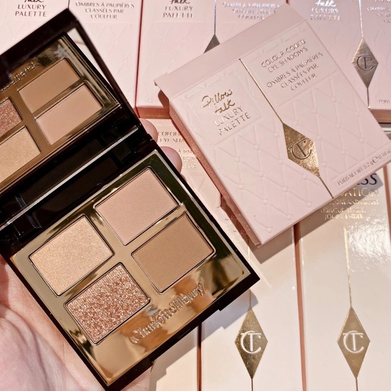 ของแท้ Charlotte Tilbury Four Color Eyeshadow 5.2g #PILLOW TALK #BELLA SOFIA #COPPER