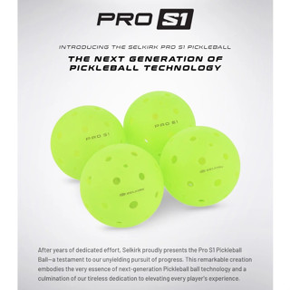 Pickleball ball Selkirk Pro S1  (1,3 ลูก/Pcs)