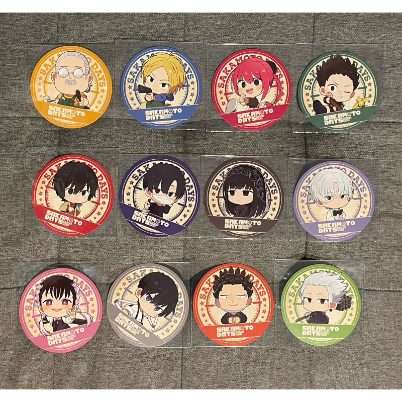 Sakamoto Days x Tower RECORDS CAFÉ (Coaster)