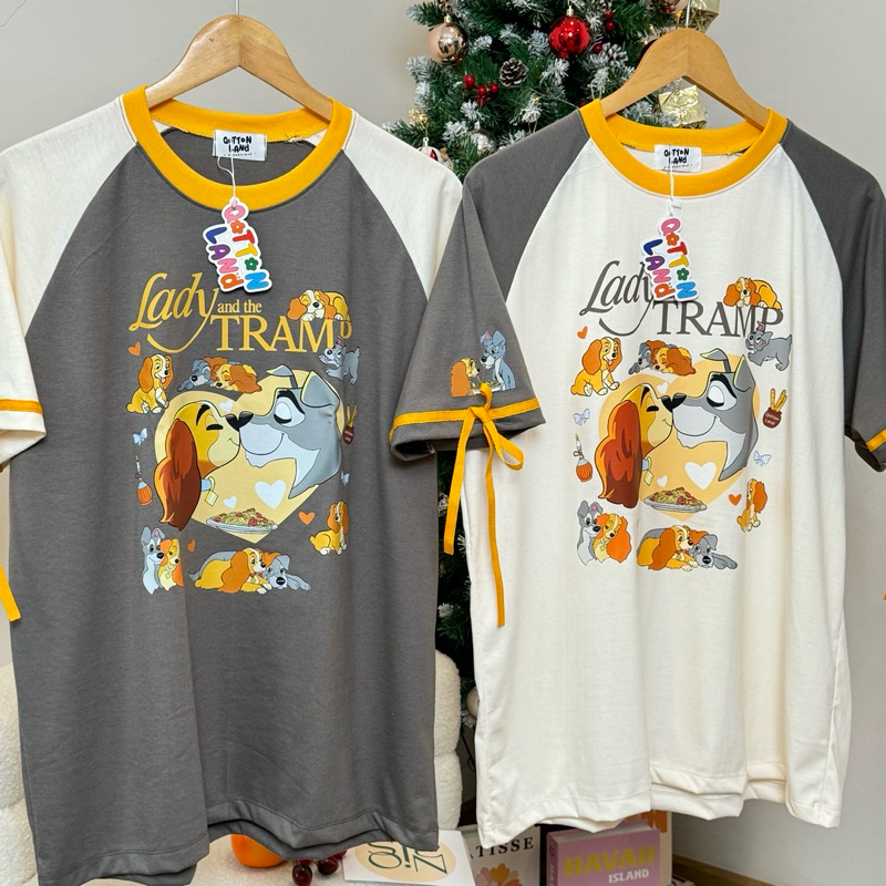 SIS.ON | พร้อมส่ง เสื้อยืดโอเวอร์ไซส์ oversize QT หมาเลดี้สลีป