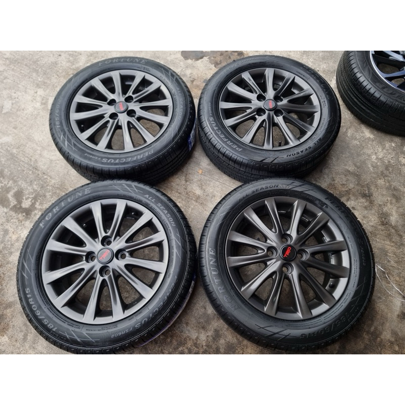 ล้อแม็ก toyota แท้ขอบ 15" ใส่ toyota yaris vios