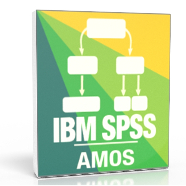 IBM SPSS Amos โปรแกรม สร้างโมเดลสมมติฐาน