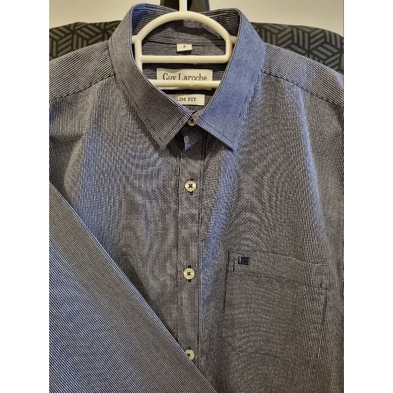 เสื้อเชิ้ตผู้ชาย ยี่ห้อ guy laroche ไซส์ 3