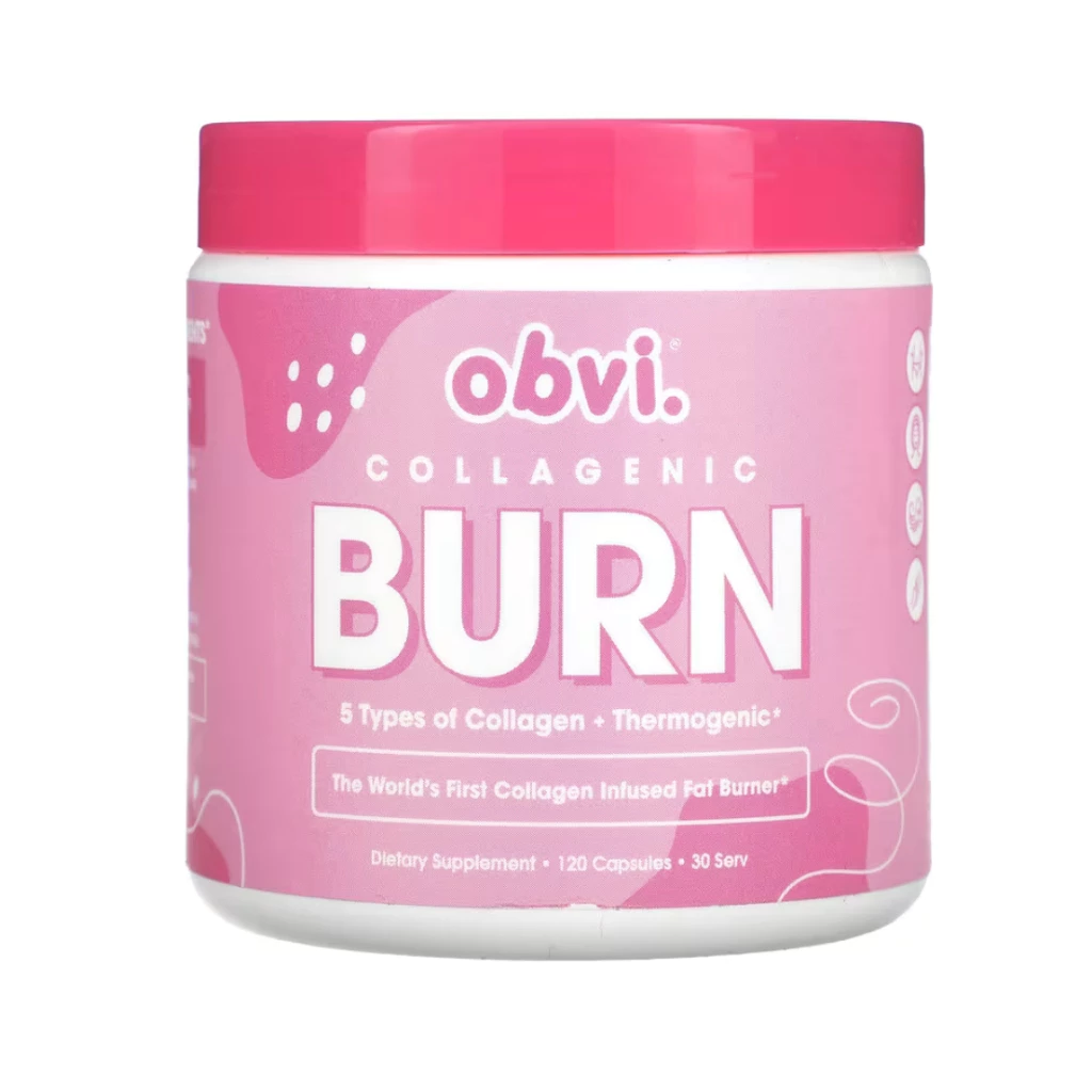 Obvi Collagenic Burn 120 แคปซูล คอลลาเจนเสริมสุขภาพผิวและร่างกาย thumbnail 6