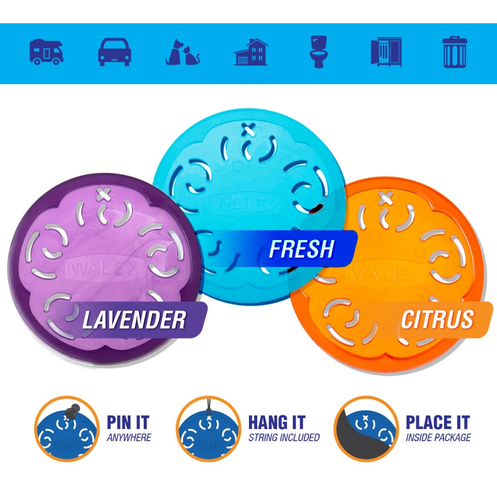 WALEX Ovation Air Freshner - ใช้เทคโนโลยีการควบคุมกลิ่นอันทรงอานุภาพและขีดความสามารถในการสร้างความสด