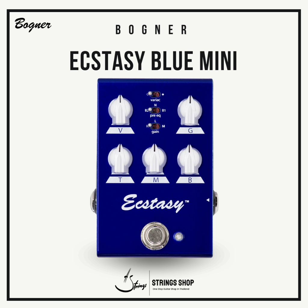 เอฟเฟคกีตาร์ Bogner Ecstasy Blue Mini