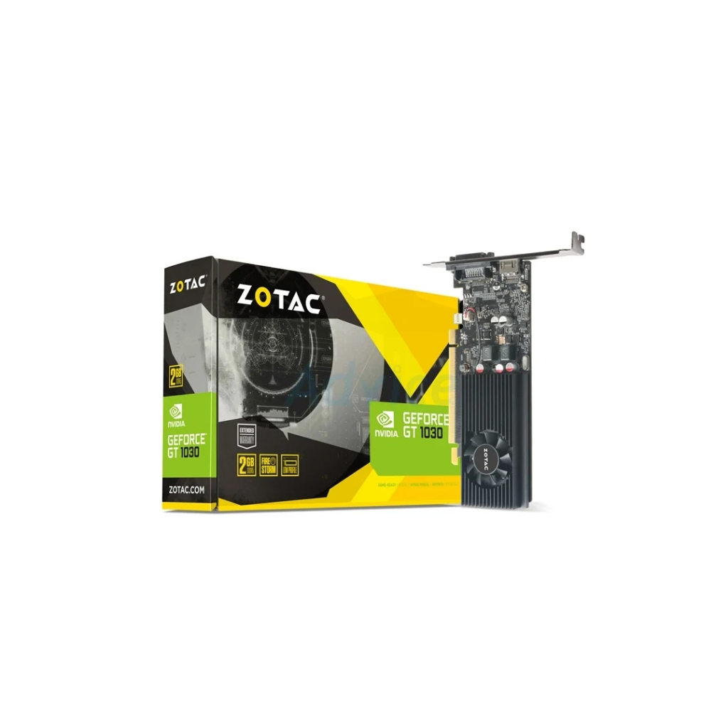 VGA ZOTAC GEFORCE GT 1030 LOW PROFILE - 2GB GDDR5 [ZT-P10300A-10L]