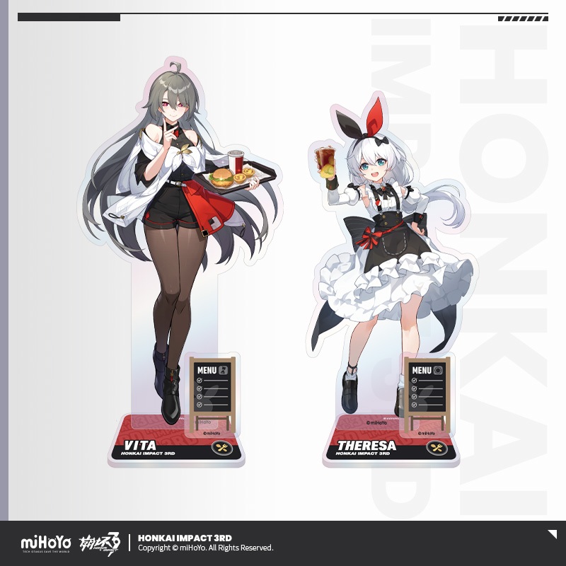 [Pre-order/อ่านรายละเอียดก่อนสั่ง] Acrylic Stand - Honkai Impact 3rd x KFC