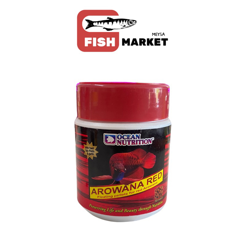 OCEAN NUTRITION - AROWANA RED อาหารปลาอะโรวาน่า อาหารปลามังกร
