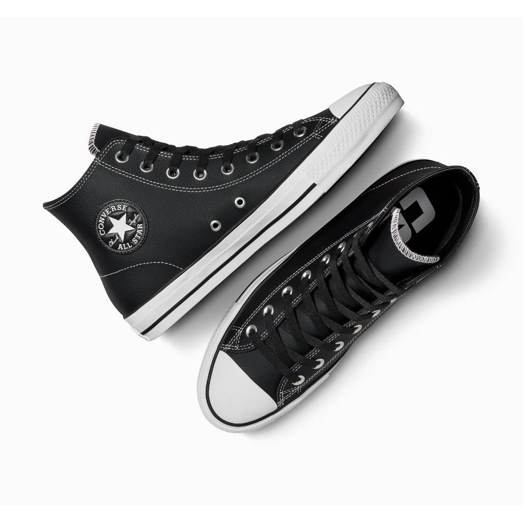 CONVERSE รองเท้า CONS CTAS PRO LEATHER HI BLACK ผู้ชาย A05331CM_H3BKXX