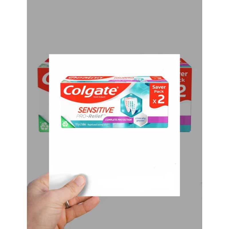 Colgate ยาสีฟัน คอลเกต เซนซิทีฟ โปรรีลีฟ แพคคู่ รวม 220 กรัม