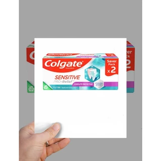 Colgate ยาสีฟัน คอลเกต เซนซิทีฟ โปรรีลีฟ แพคคู่ รวม 220 กรัม