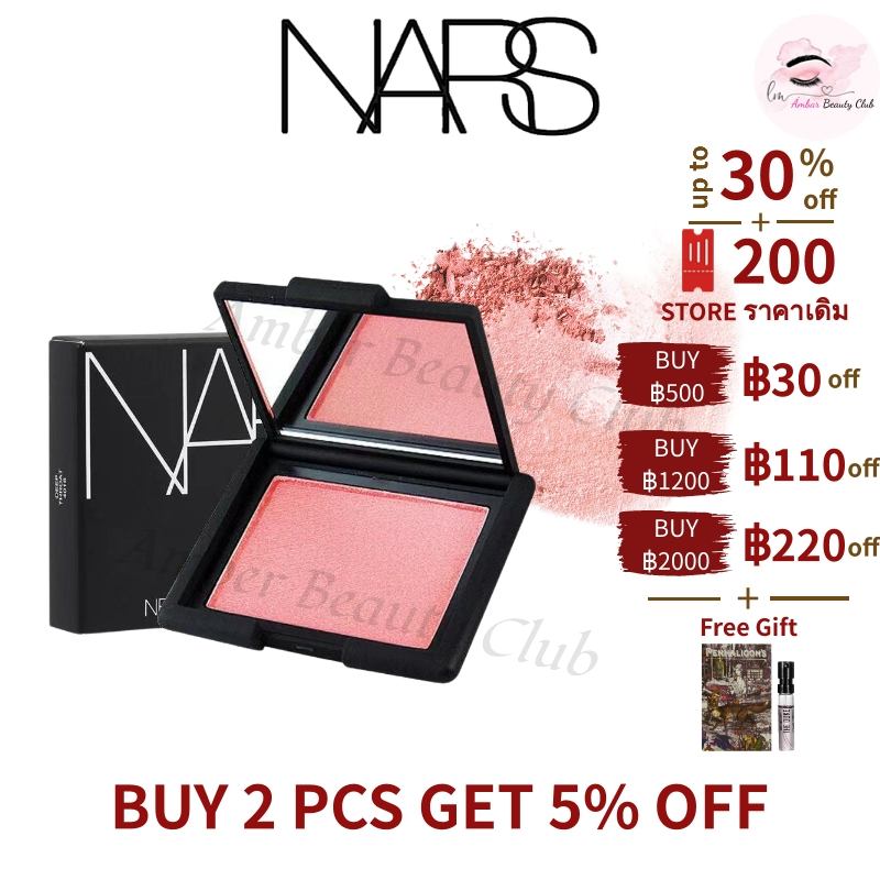 【 พร้อมส่ง】แท้ %Nars Blush นาร์ส บลัชออน แบบ #Orgasm #Behave #OrgasmX #Taj Mahal Sample 1.2g
