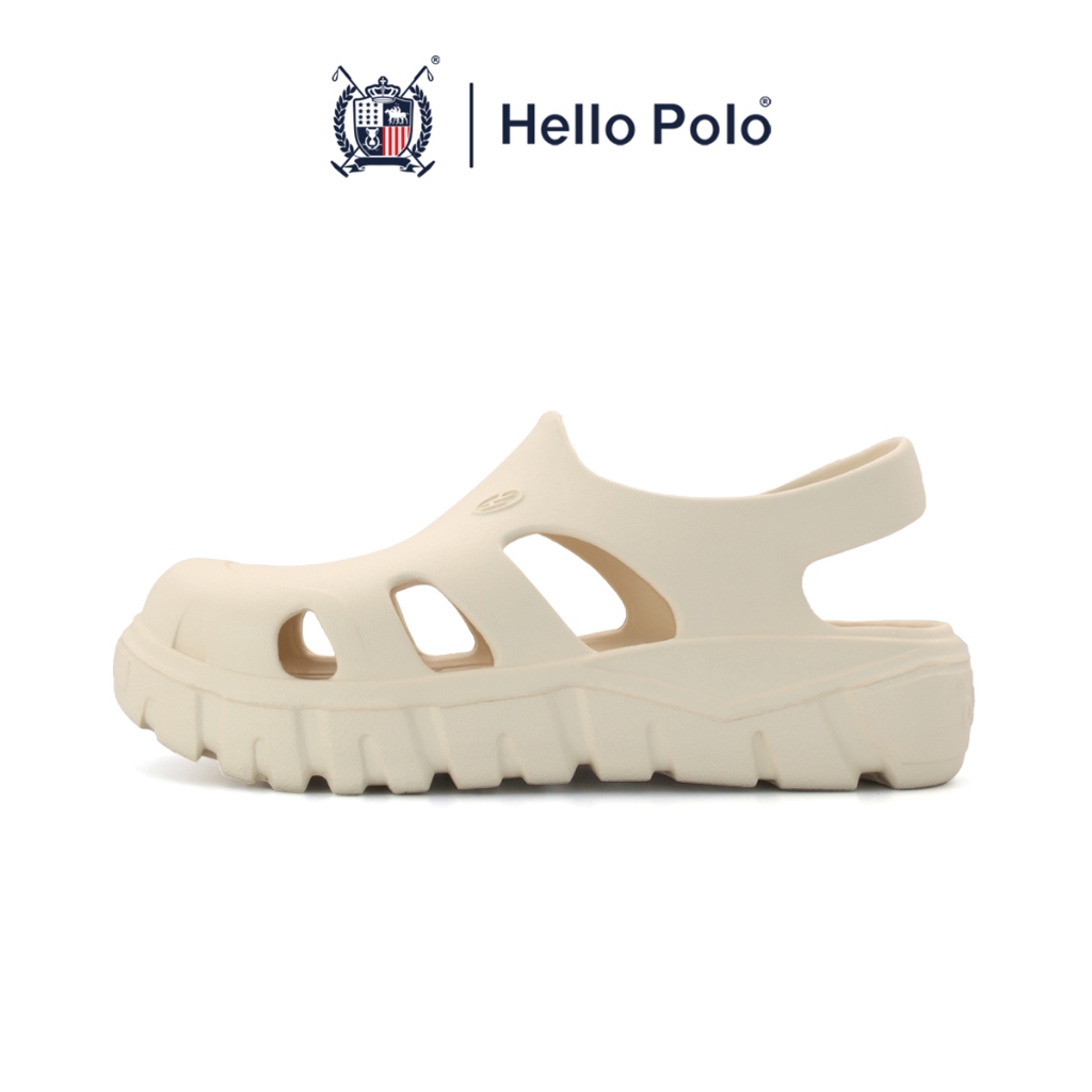 Hello Polo รุ่น HP8035 รองเท้าแตะแบบรัดส้น พื้นนิ่มแฟชั่น น้ำหนักเบา Size 36-45