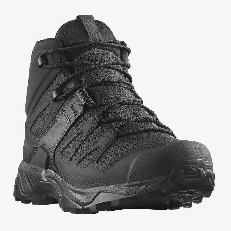Salomon - X Ultra Forces Mid [Black/Wolf] รองเท้าผู้ชาย เดินป่า วิ่งเทรล Trail Running กันลื่น น้ำหน