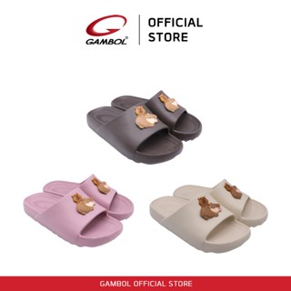 GAMBOL แกมโบล รองเท้าแตะหมูเด้งแบบสวม รุ่น GW42220 Size 36-4…