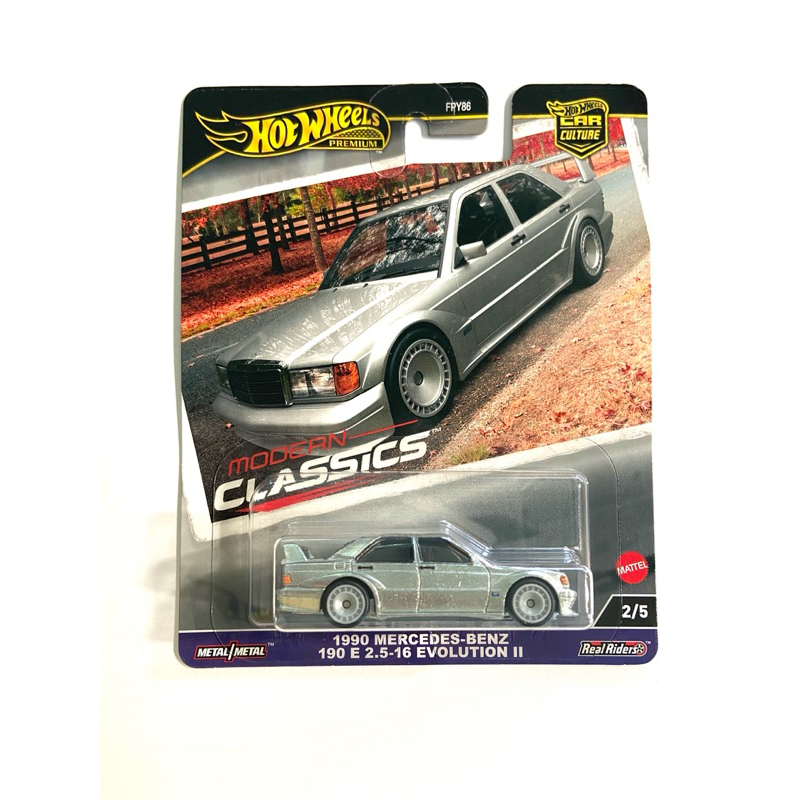 HOT WHEELS | 1990 MERCEDES-BENZ 190 E 2.5-16 EVOLUTION II | แพคพรีเมี่ยม | 📦สินค้ามีพร้อมส่ง