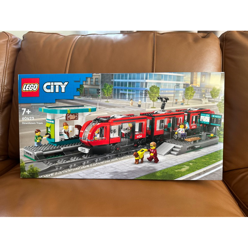 LEGO  City 60423 Downtown Tram and Station เลโก้ ของใหม่ ของแท้ 100%