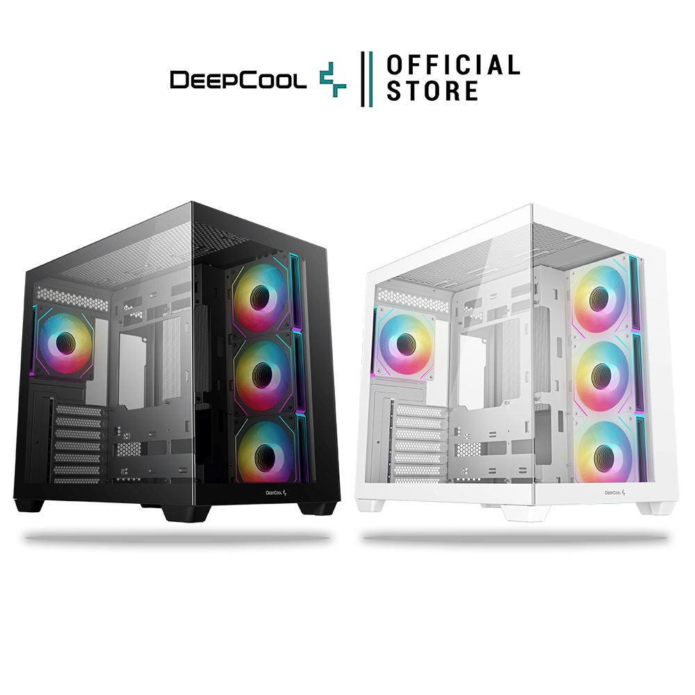 เคสคอมพิวเตอร์ DEEPCOOL - PC CASE ATX CG530 4F / CG530 WHITE 4F รับประกันสินค้า 1 ปี