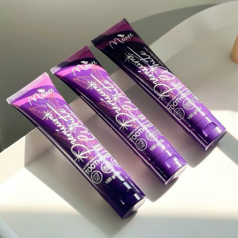 {ของแท้} ยาสีฟันมดซี่ ยาสีฟัน Manee ขนาด 100 g.