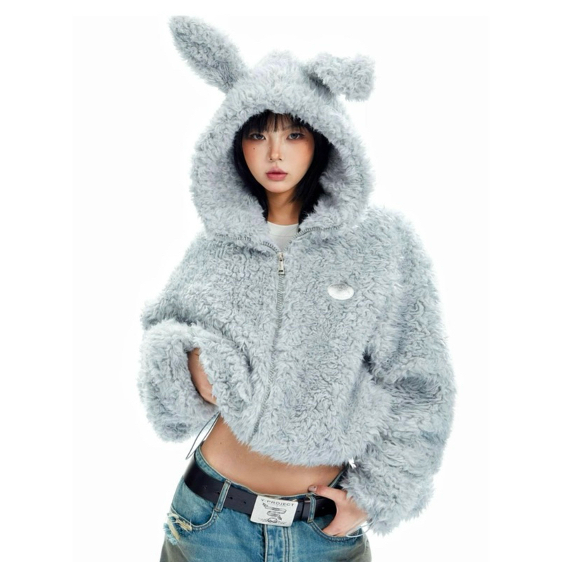 (pre-order) APEA - Bunny Ears Hooded Jacket 🐰