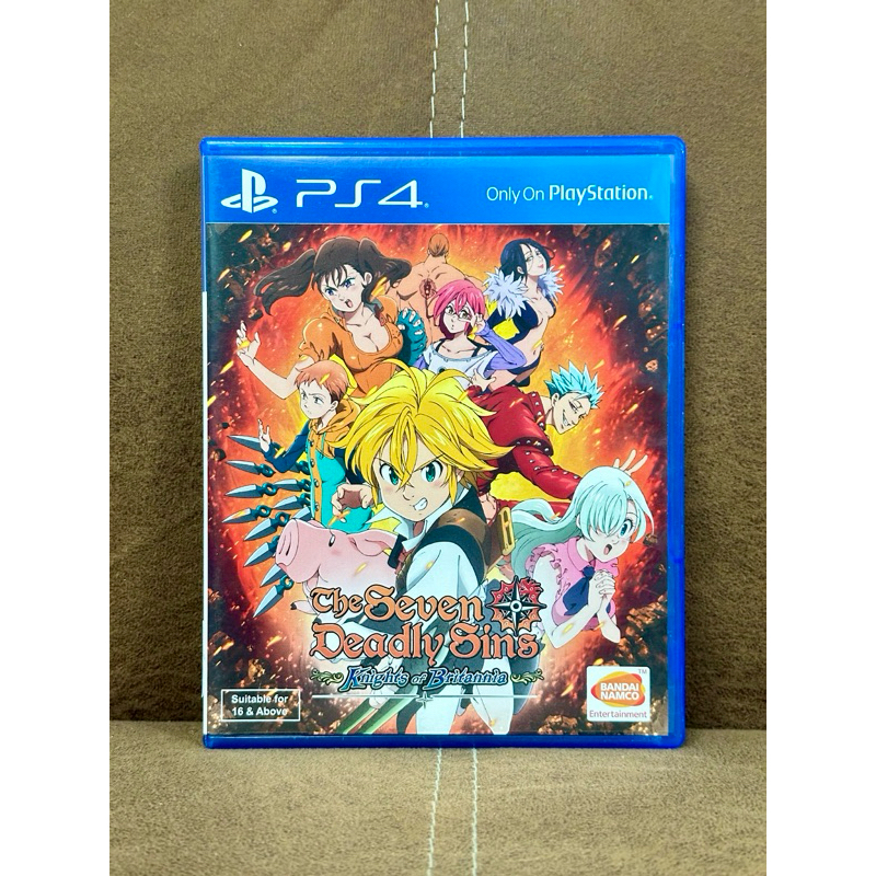 [Ps4] The Seven Deadly Sins : Knights of Britannia [เล่นได้2คน][มือ2]