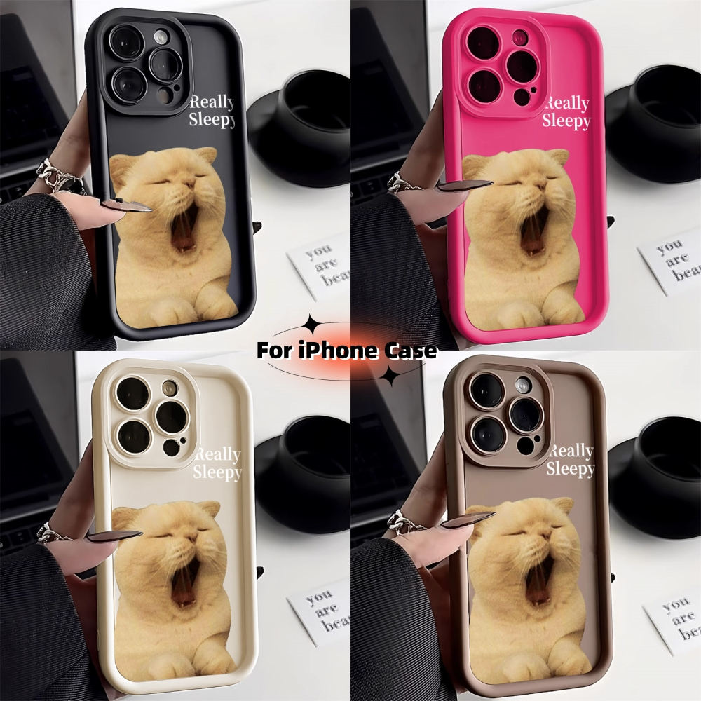Case for iPhone 17 16 11 13 15 12 14 Pro Max X XS Max XR 7 8 Plus SE เคสโทรศัพท์ เคสโทรศัพท์มือถือ TPU ป้องกันทุกด้าน