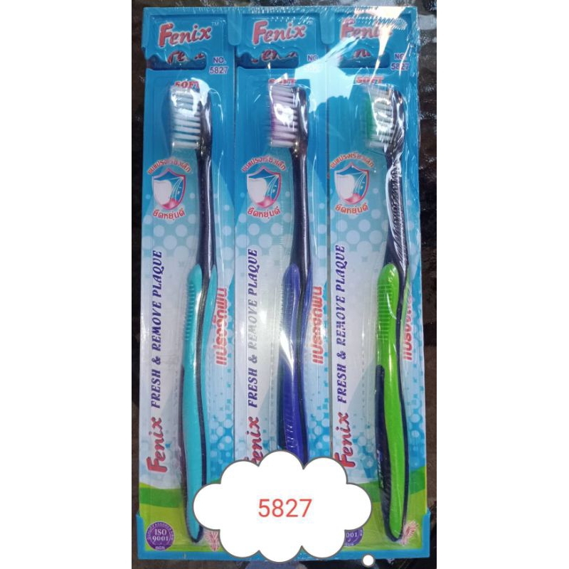 แปรงสีฟันสำหรับคนจัดฟัน Fenix 5827 (Soft)ราคาต่อ 1ด้าม