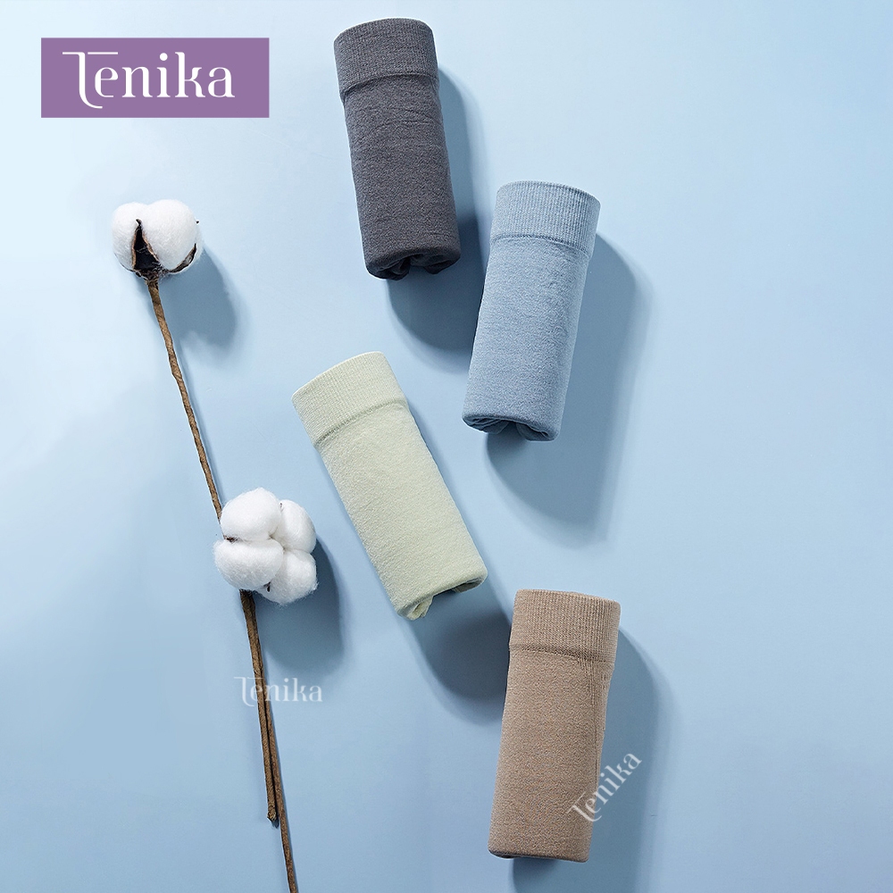 TENIKA กางเกงในผู้ชายขาสั้น บ๊อกเซอร์ชาย  บายอากาศได้ Men’s Underwear Seamless เบาสบาย (แพค 2 ตัว) ราคา ถูกที่สุด ดีลบีเคเค แกลเลอรีภาพที่ 8