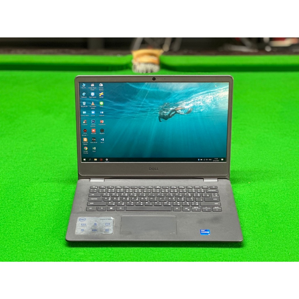 Notebook i7 gen 11 สเปคแรงๆ พร้อมใช้งาน เอาไว้ทำงาน เรียน  เล่นเกมได้ คาราโอแกะลื่นๆ Dell  vostro 14