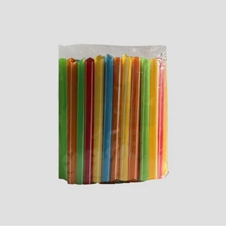 หลอดจัมโบ้แบบสั้น หลอดจัมโบ้แบบยาว หลอดไข่มุก ตราดาว ขนาด 15 และ 22 ซม. จำนวน 50 หลอดและ 35 หลอด,1 แพ็ค