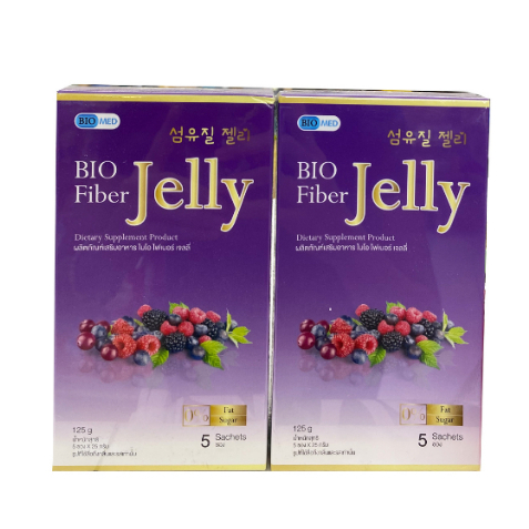 ผลิตภัณฑ์เสริมอาหารช่วยในการขับถ่าย BIO FIBER JELLY