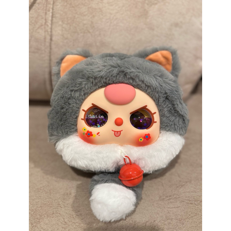 Baby Three Lucky Cat zipper bag (เลือกตัว) แมวนำโชค