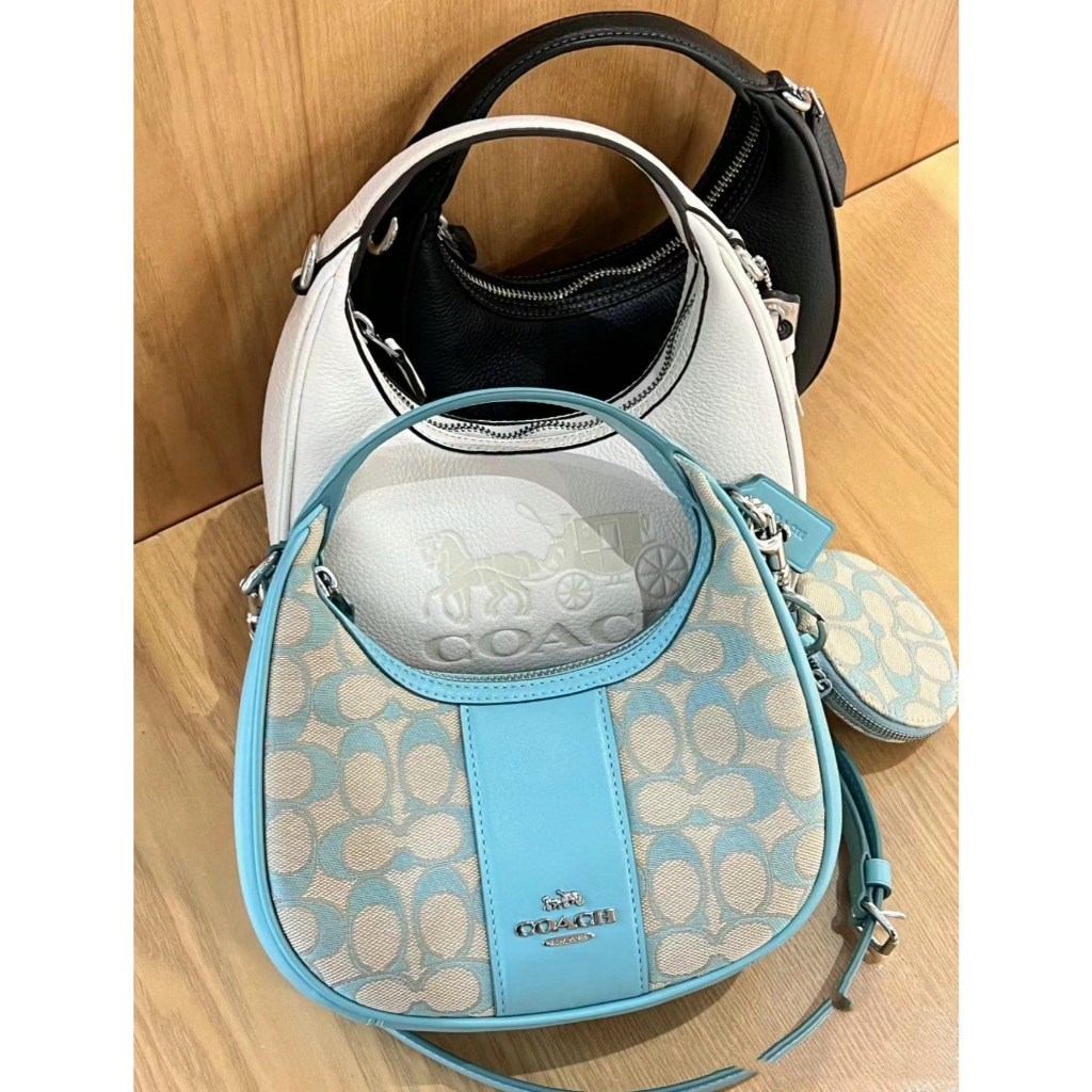 coach Carmen Mini Crossbody CT774 CR151 ผู้หญิง กระเป๋าสะพายข้าง COACH กระเป๋า หนังแท้ สองขนาด