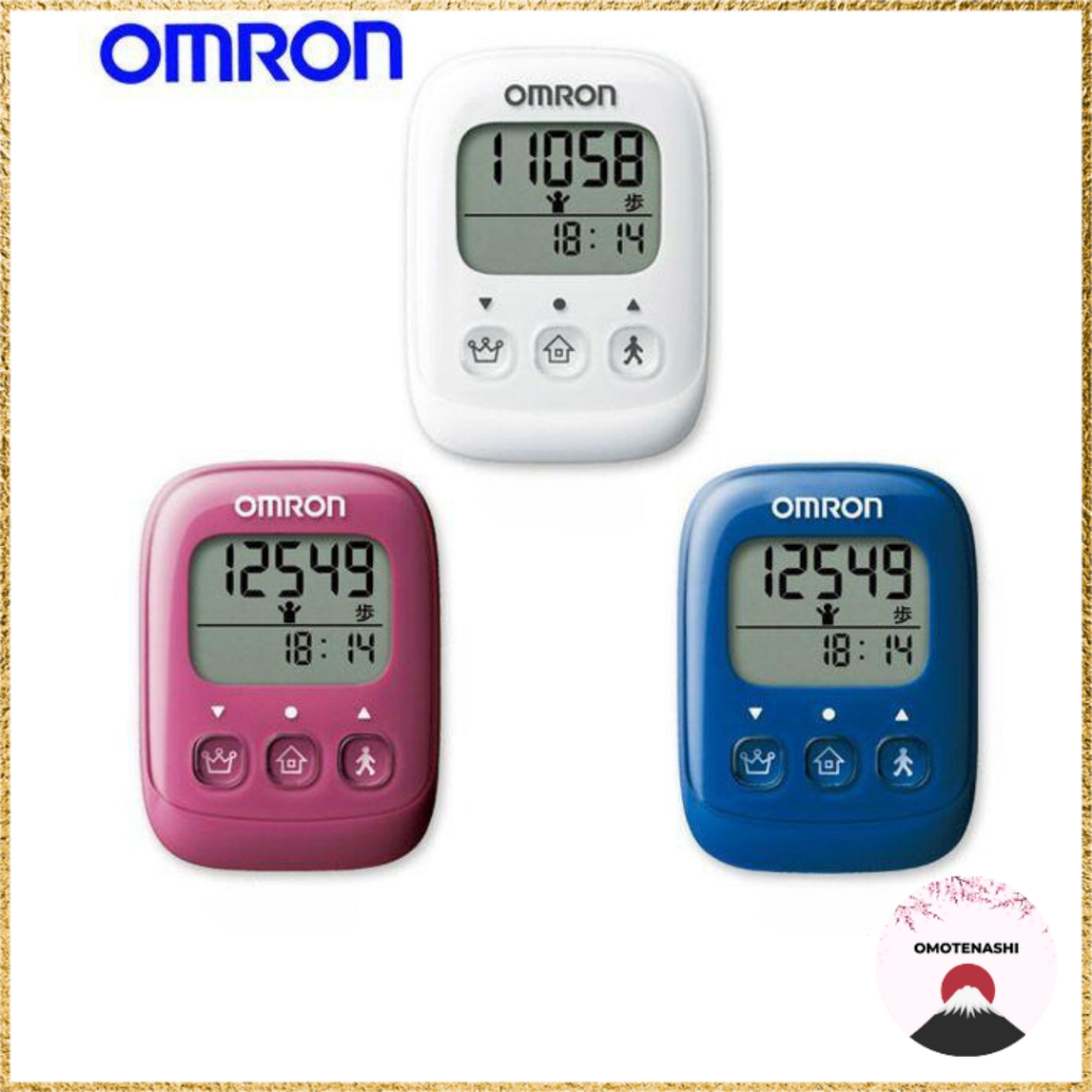 OMRON Pedometer Pink Blue White HJ-325-PK HJ-325-B HJ-325-W